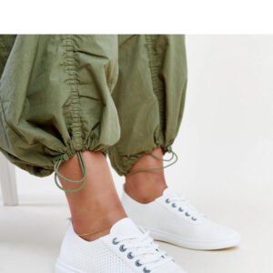 Białe ażurowe tenisówki Katinka - Solea