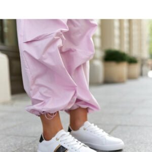 Białe sneakersy z ozdobnym paskiem Grada - Solea