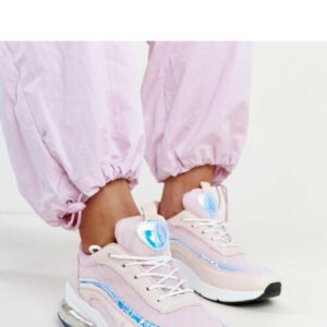 Różowe sneakersy z hologramem Jelka - Solea