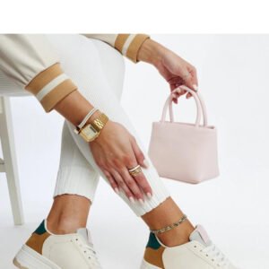 Sneakersy na platformie Cvita pastelowe - Solea