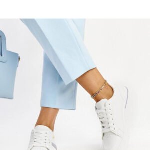 Białe sneakersy z kolorem Zorica - Solea