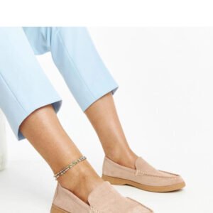 Beżowe zamszowe półbuty Rumay - Solea