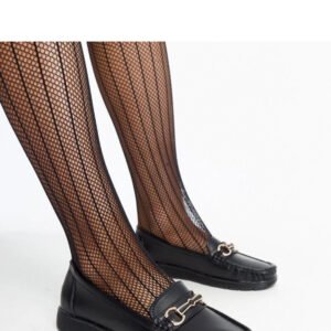 Czarne mokasyny z klamerką Anisah - Solea