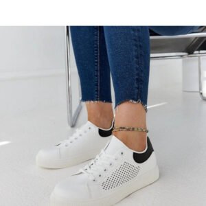 Białe ażurowe sneakersy Semhar - Solea