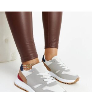 Wielokolorowe sneakersy na platformie Sultisz - Solea