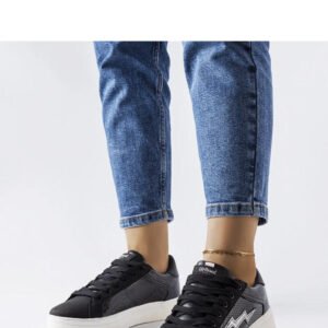 Czarne sneakersy Vernadeau - Solea