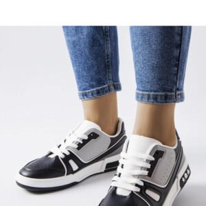 Czarne sportowe sneakersy Willson - Solea