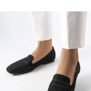 Czarne mokasyny Thayerville - Solea