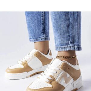 Brązowe buty na grubszej podeszwie Harter - Solea