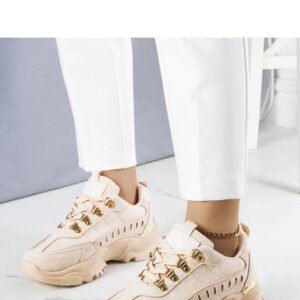 Beżowe sneakersy Mindy - Solea