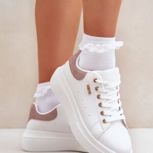 Buty Sportowe Model Lelandine TL601-9-39 White - Step in style