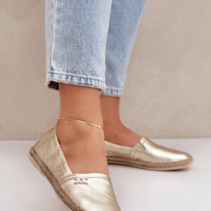 Espadryle Model Zazoo 10177 Gold - Step in style