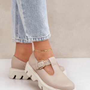 Półbuty Model Zazoo 20183 Beige - Step in style