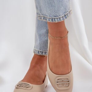 Baleriny Model Ainoria ZA58P Beige - Step in style