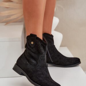 Botki Model S.Barski HY51-063 Black - Step in style