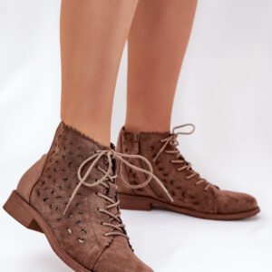 Botki Model S.Barski HY51-185 Brown - Step in style