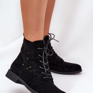 Botki Model S.Barski HY51-136 Black - Step in style