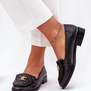 Mokasyny Model Laura Messi 2927 Black - Step in style