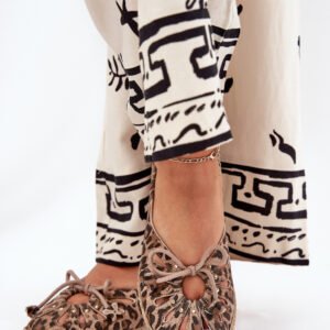 Baleriny Model Zazoo Panterka 10179 Brown - Step in style