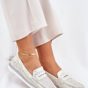 Mokasyny Model Bralithia 25PB02-9039 Gold - Step in style