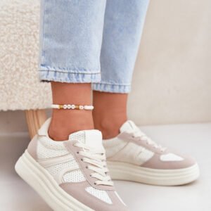 Buty Sportowe Model Lesida 8912 Beige - Step in style