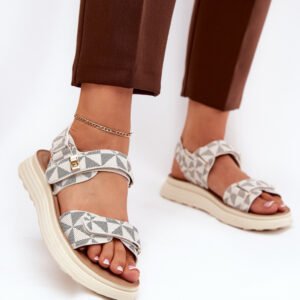 Sandały Model Leriot 88-13 Beige - Step in style