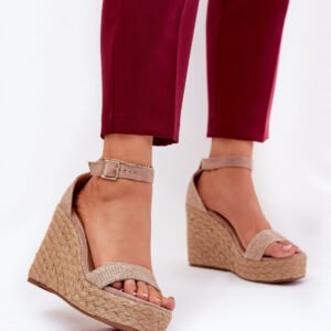 Sandały Model Adelio 5921 Khaki - Step in style