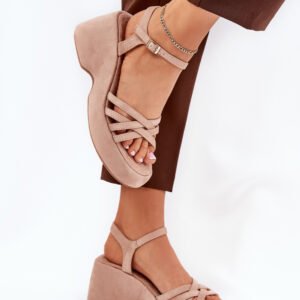 Sandały Model Nendal 1765 Beige - Step in style