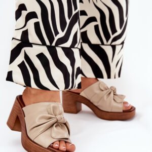 Sandał Klapki Model Kikilla RMR23126-8 Beige - Step in style