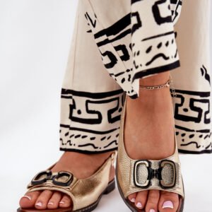 Sandały Model Lilria RMR2060-23 Gold - Step in style