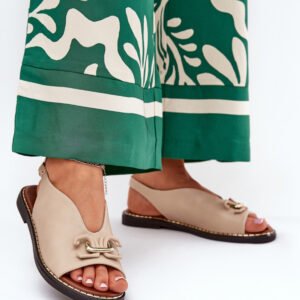 Sandały Model Tillireta A8205 Beige - Step in style