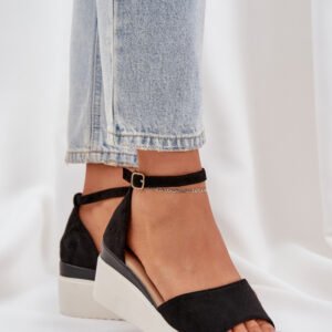 Sandały Model Gillifia JH519P Black - Step in style