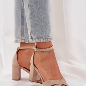 Sandały Model Saniffia TU279P Beige - Step in style