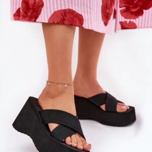 Sandał Klapki Model Sevolee 3773 Black - Step in style