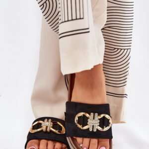 Sandał Klapki Model Rilirea M339 Black - Step in style