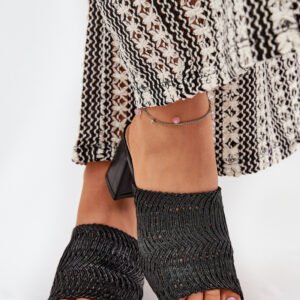 Sandał Klapki Model Ciariloria FY35-6 Black - Step in style