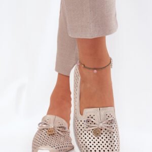 Półbuty Model DA LR51-631 Gold - Step in style