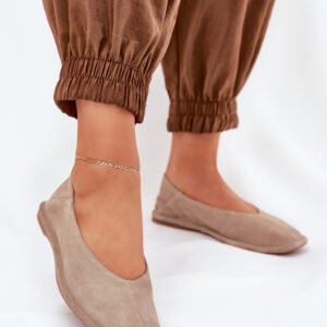 Baleriny Model Big Star RR274082 Beige - Step in style