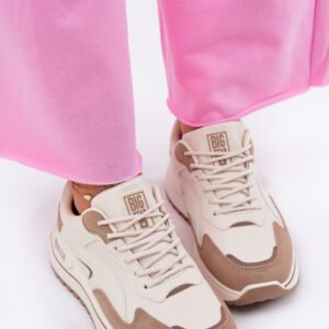 Buty Sportowe Model Big Star RR274A216 HI-POLY SYSTEM Beige - Step in style