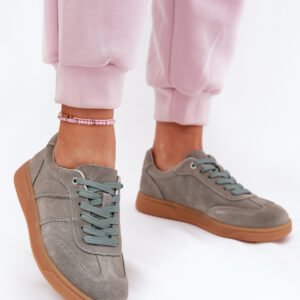 Buty Sportowe Model Paliana 25SP18-8430 Green - Step in style