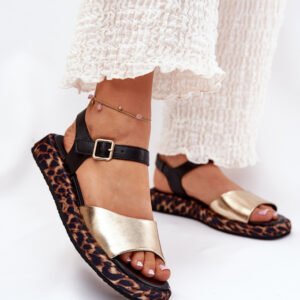 Sandały Model S.Barski JC51-347 Gold - Step in style