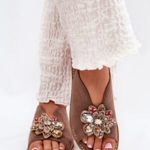 Sandały Model S.Barski KV27-001 Dark Beige - Step in style