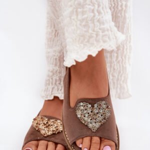 Sandały Model S.Barski KV27-018 Dark Beige - Step in style