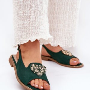 Sandały Model S.Barski KV27-018 Green - Step in style