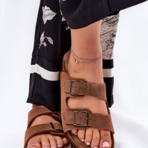 Sandał Klapki Model Big Star RR274A394 Brown - Step in style