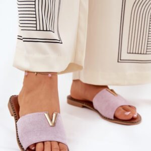 Sandał Klapki Model Saliena HXD-23 Violet - Step in style