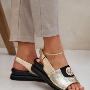 Sandały Model Isnnoria RMR2267-2 Gold - Step in style