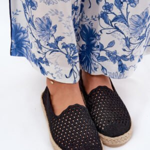 Espadryle Model Vinceza 13625 Black - Step in style