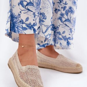 Espadryle Model Vinceza 17392 Beige - Step in style