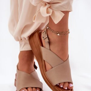 Sandały Model Quilara ASA266-9 Beige - Step in style